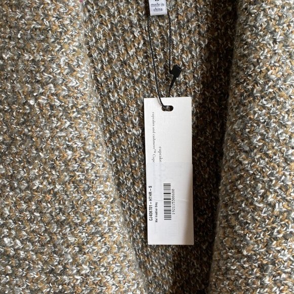 NWT Cupcakes and Cashmere Mel Leopard Jacquard Kni - Picture 4 of 7